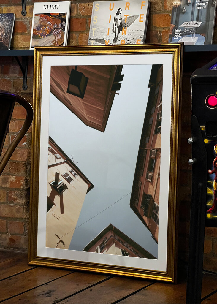 Medelhavets vinklar och färger