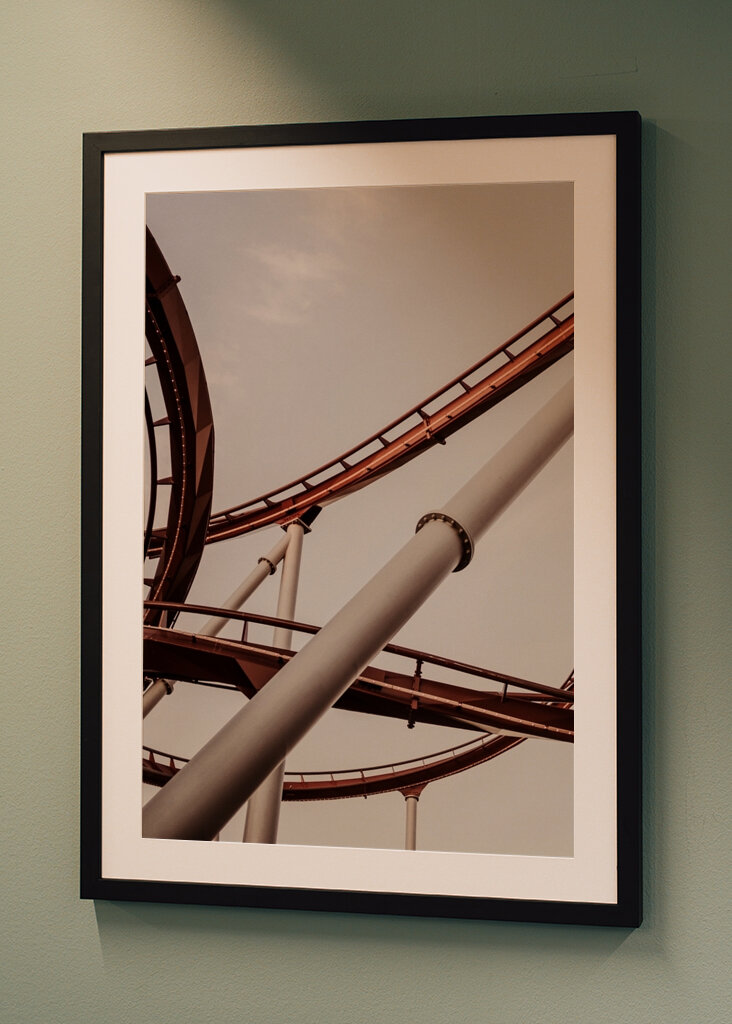 Stålkonstruktion i rörelse