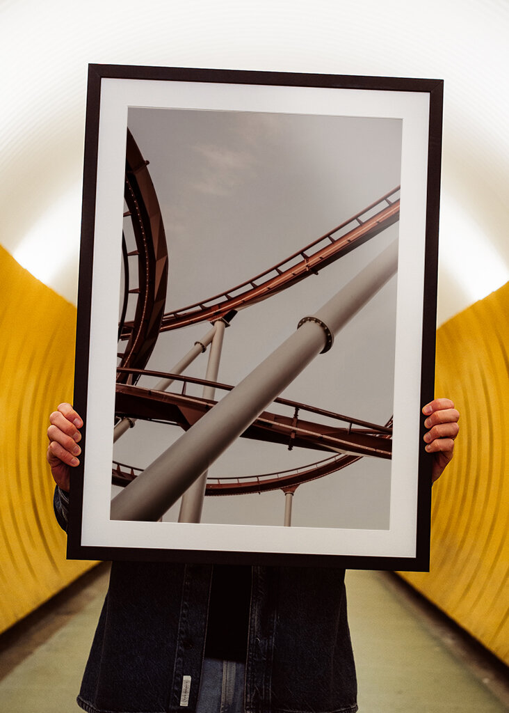 Stålkonstruktion i rörelse