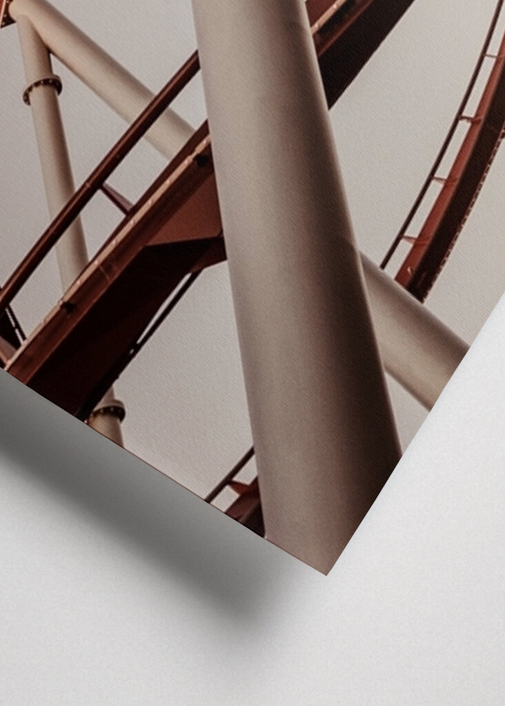 Stålkonstruktion i rörelse