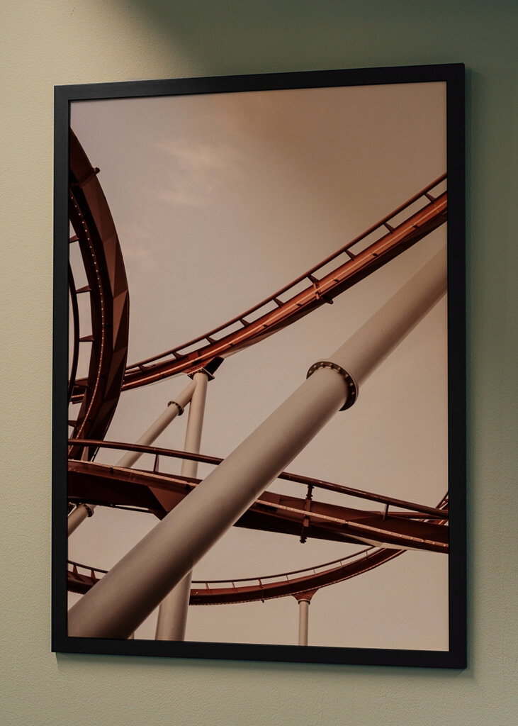 Stålkonstruktion i rörelse