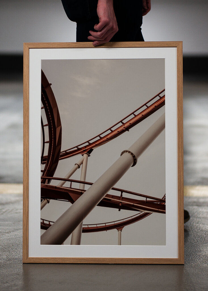 Stålkonstruktion i rörelse