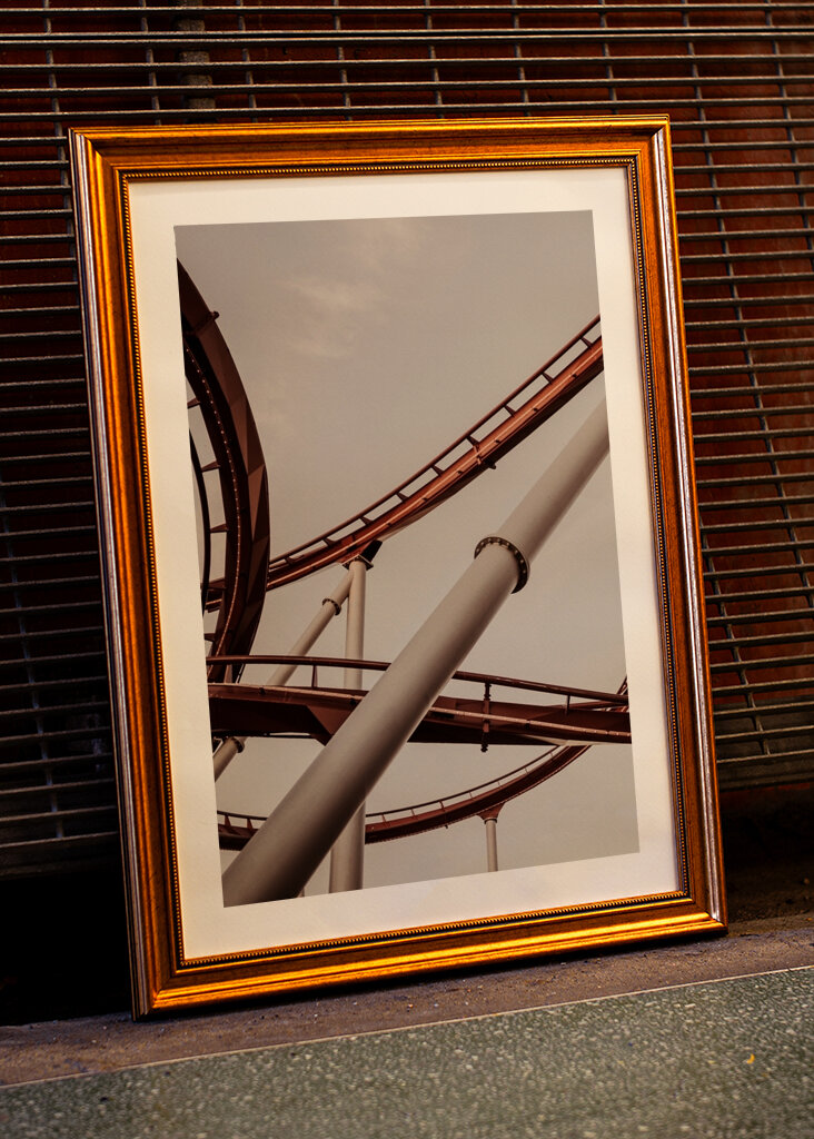 Stålkonstruktion i rörelse