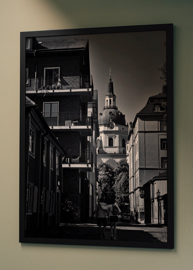 Among houses & Katarina Church