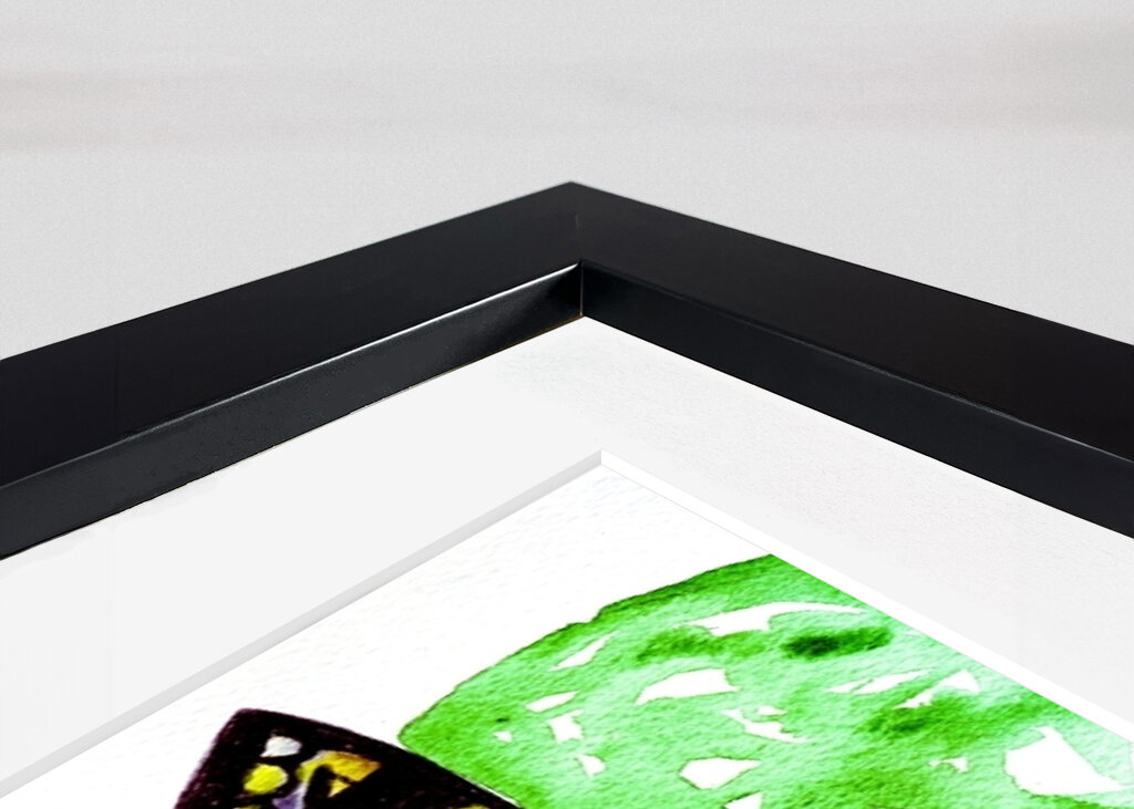 Butterfly and Water Lilie