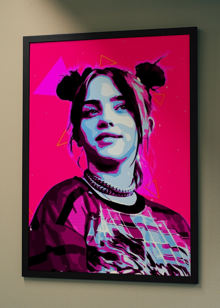 syile pop art billie eilish