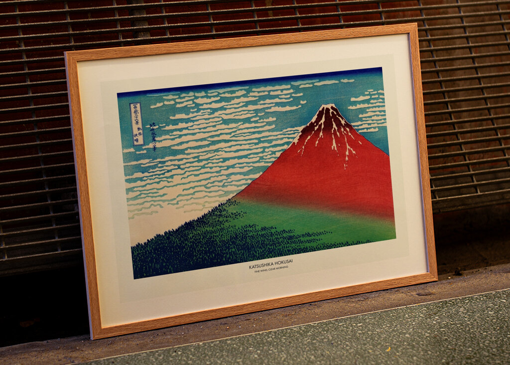 Levendige Fuji-dageraad