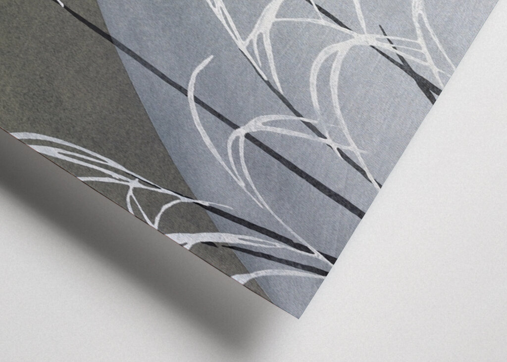 Månbelysta vassrör