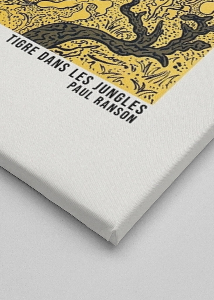 Skok tygra v džungli