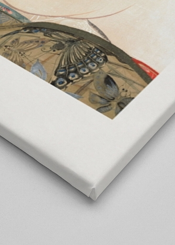 Elegant Geisha Portræt