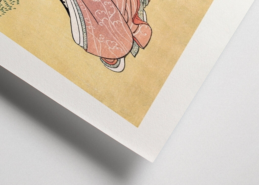 Escena de la flor serena