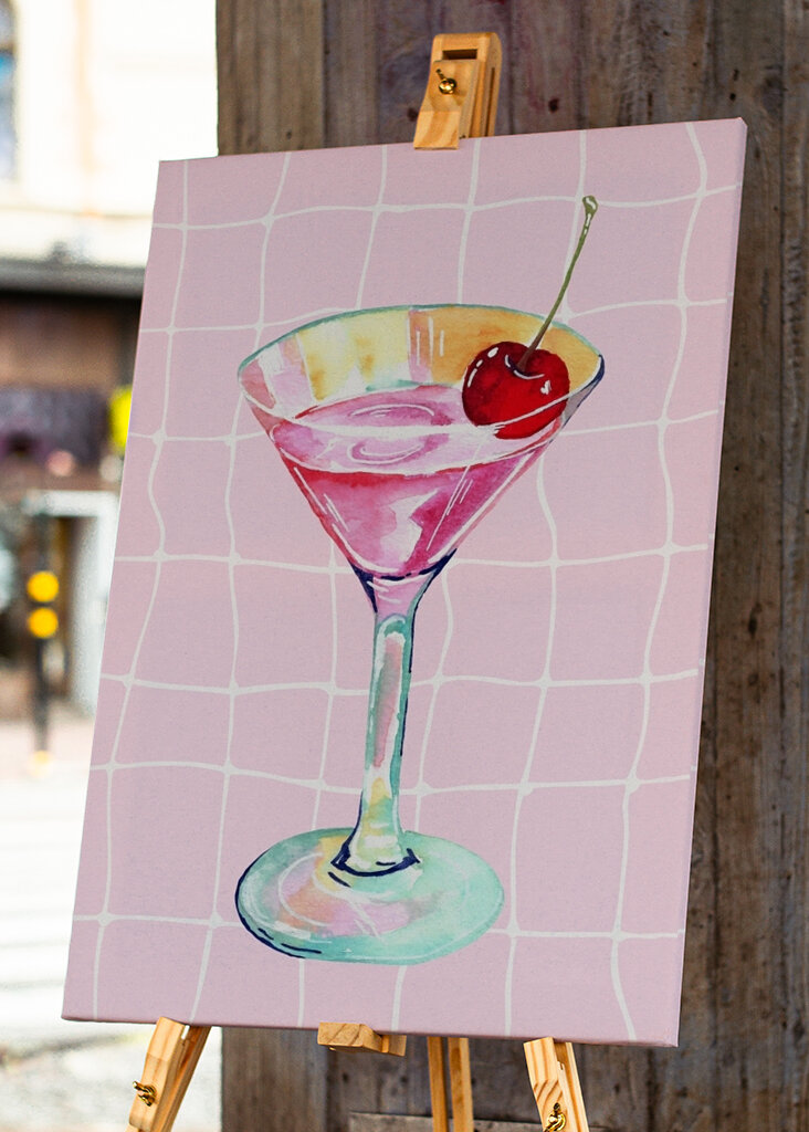 Calice Martini con ciliegia