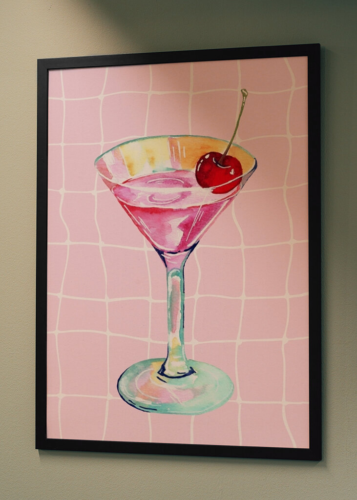 Calice Martini con ciliegia