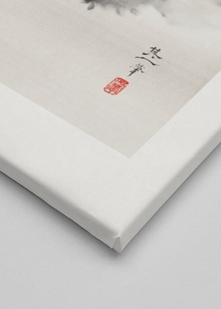 Serene Misty Mountain