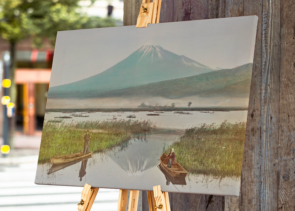 Mount Fuji As Seen From Kashiw