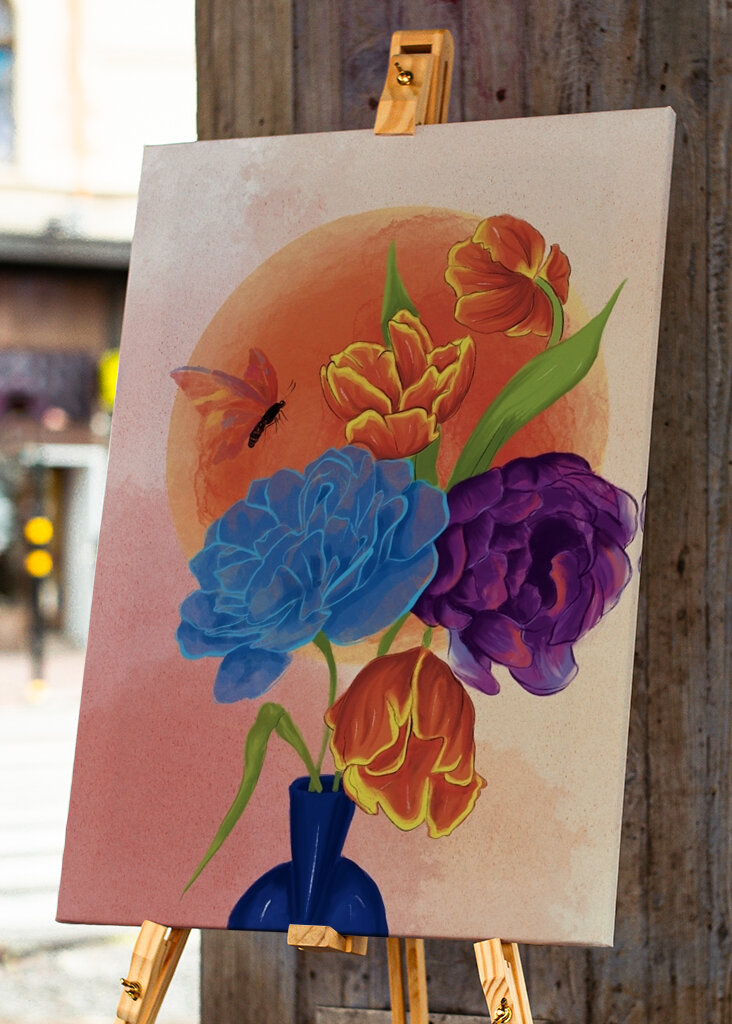 Forår - Sol og blomster