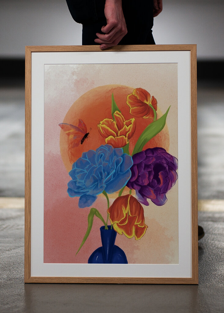 Forår - Sol og blomster