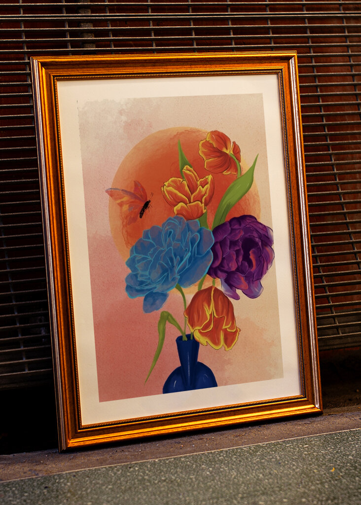 Forår - Sol og blomster