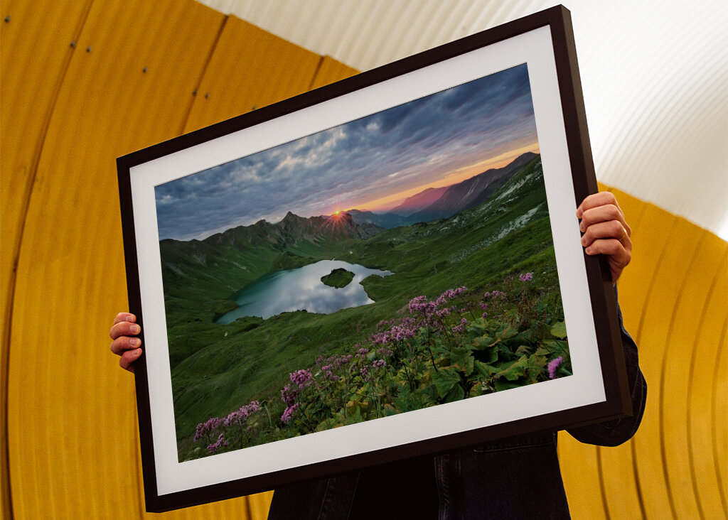 Mountain Sunrise Bliss