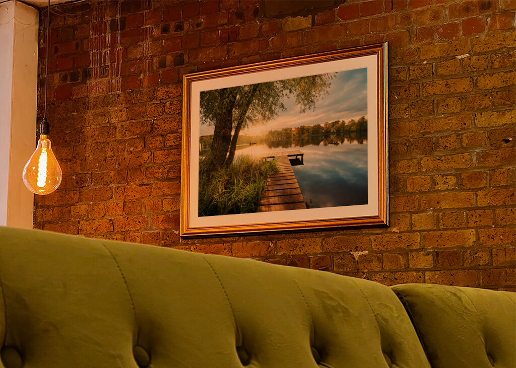 Tranquil Lakeside Dawn