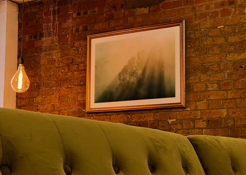 Rayos de sol brumosos