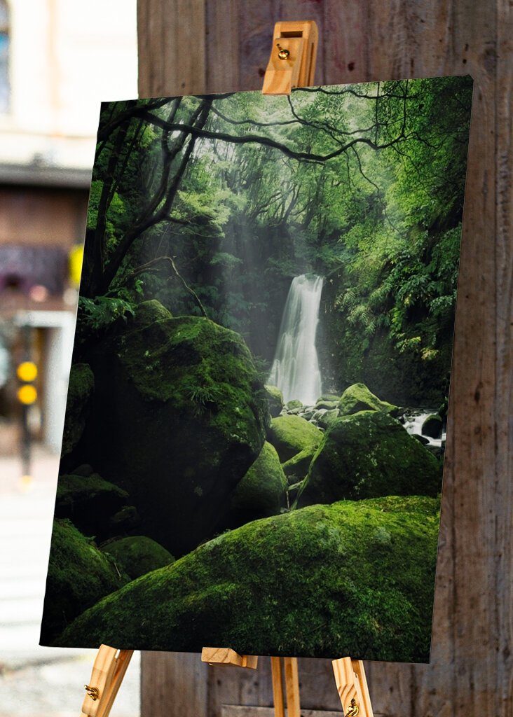 Gelassenheit der Mossy Falls