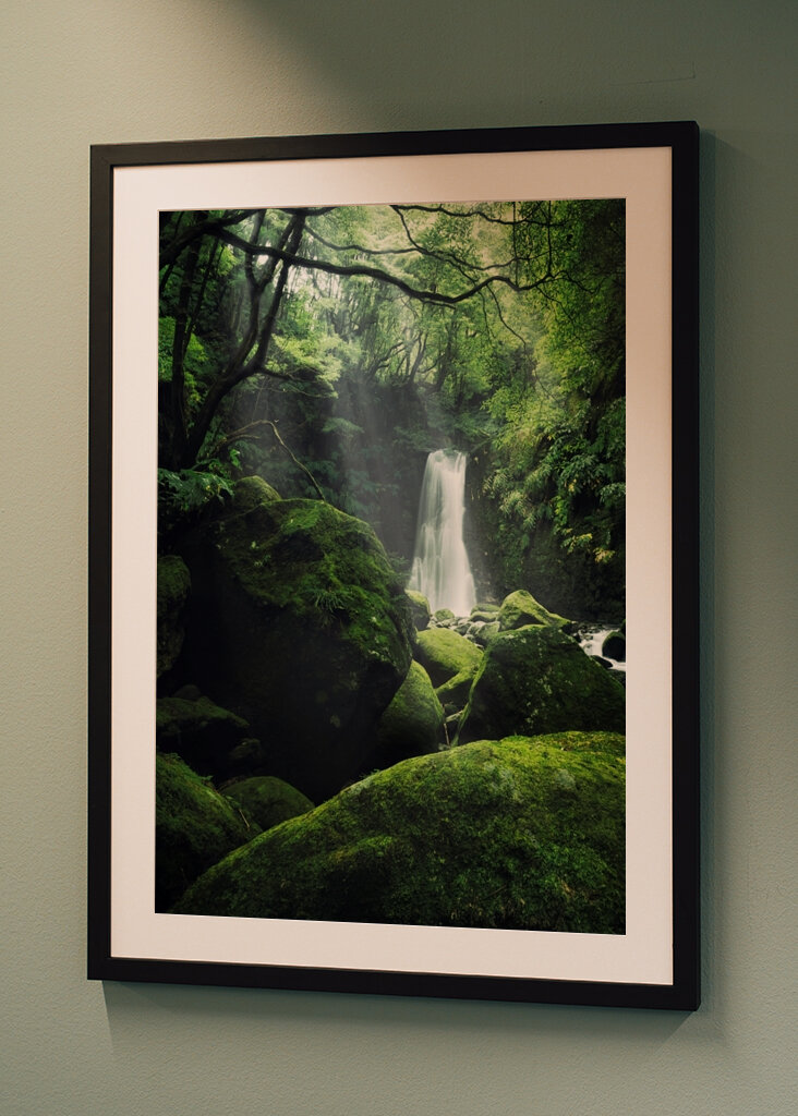 Gelassenheit der Mossy Falls