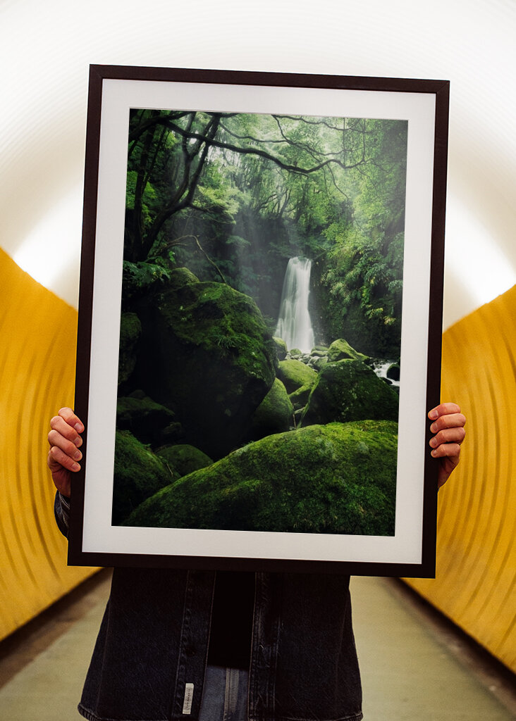 Gelassenheit der Mossy Falls