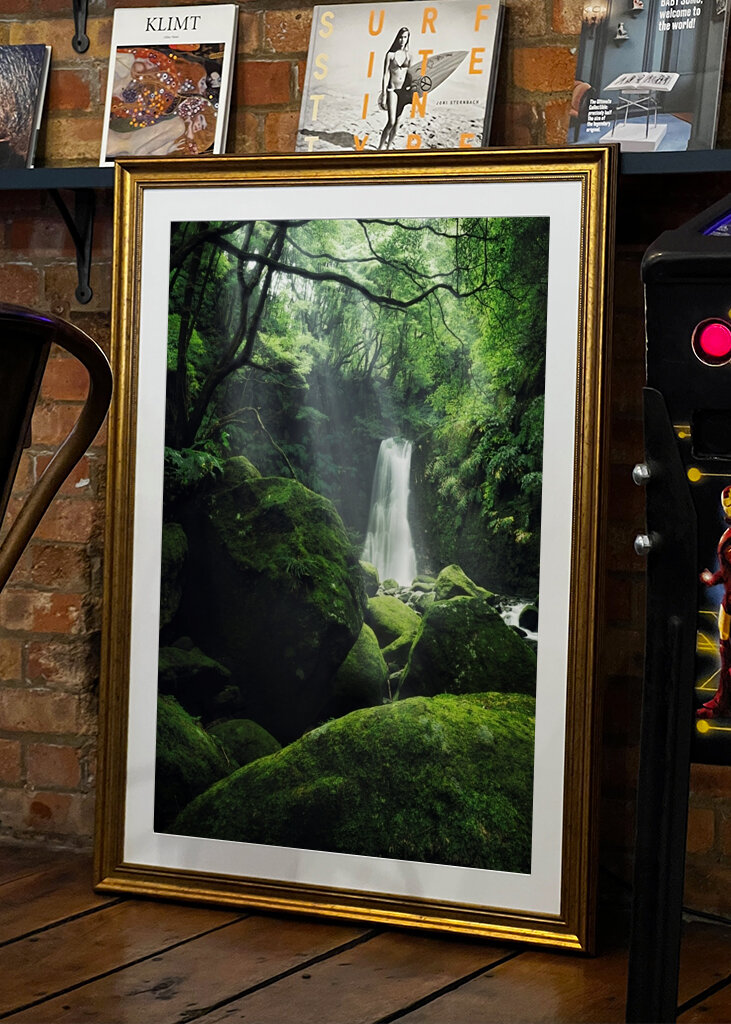 Gelassenheit der Mossy Falls