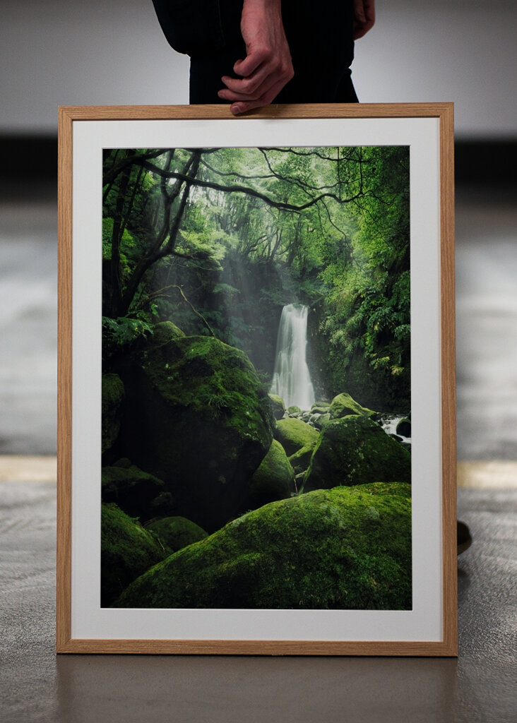 Gelassenheit der Mossy Falls