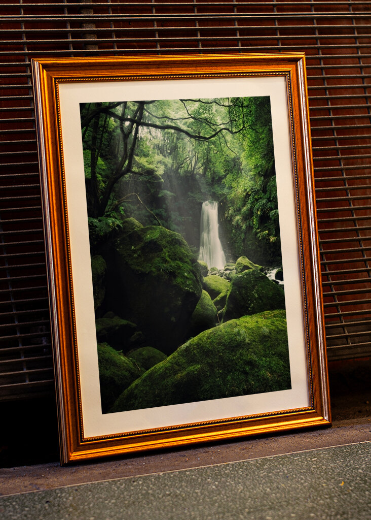 Gelassenheit der Mossy Falls