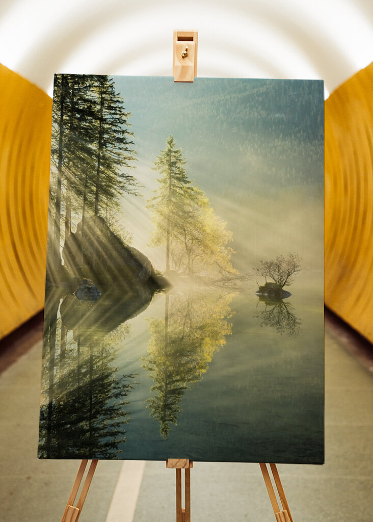 Mlhavé ranní odrazy