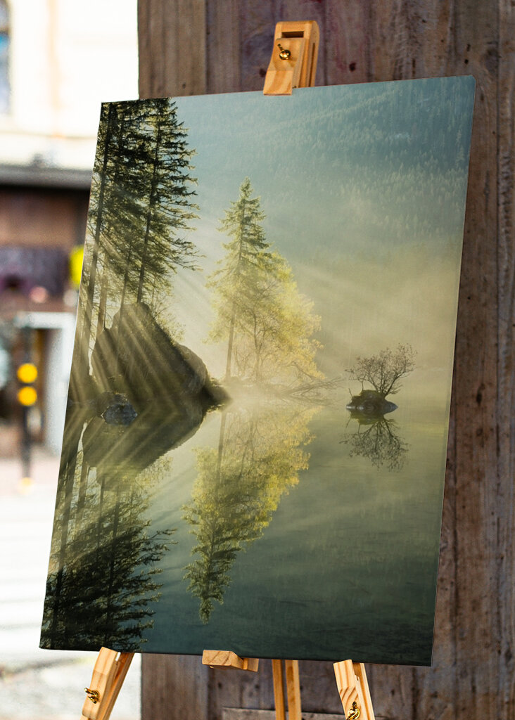 Mlhavé ranní odrazy