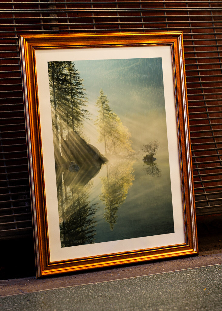 Mlhavé ranní odrazy