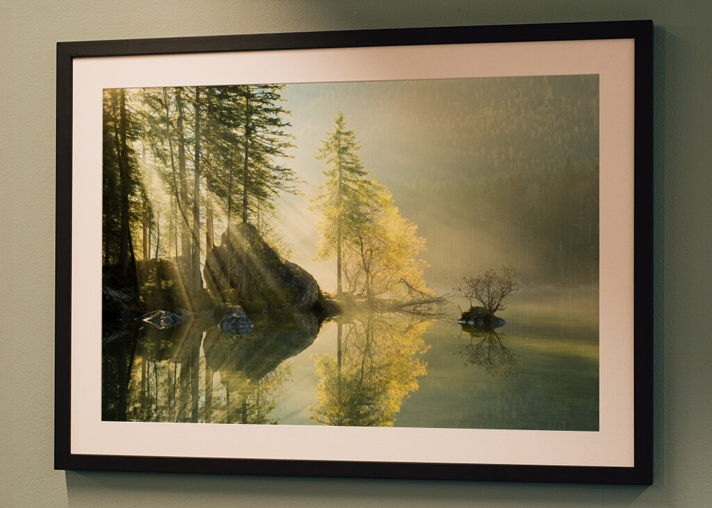 Resplandor matutino sereno