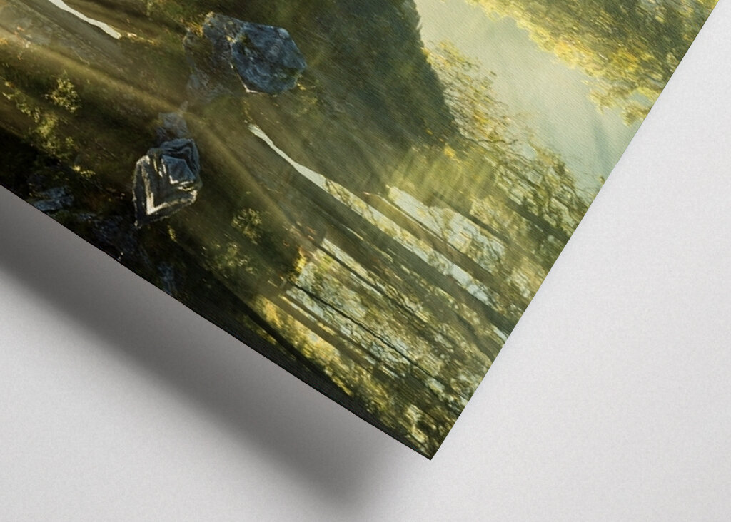 Resplandor matutino sereno