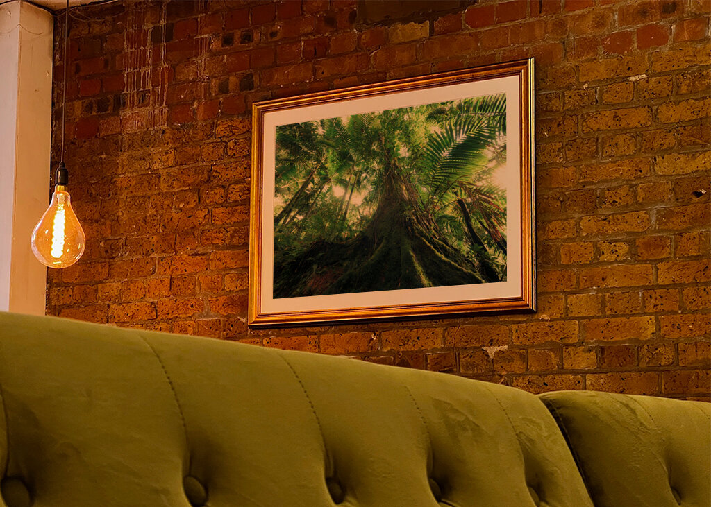 Grönskande baldakin