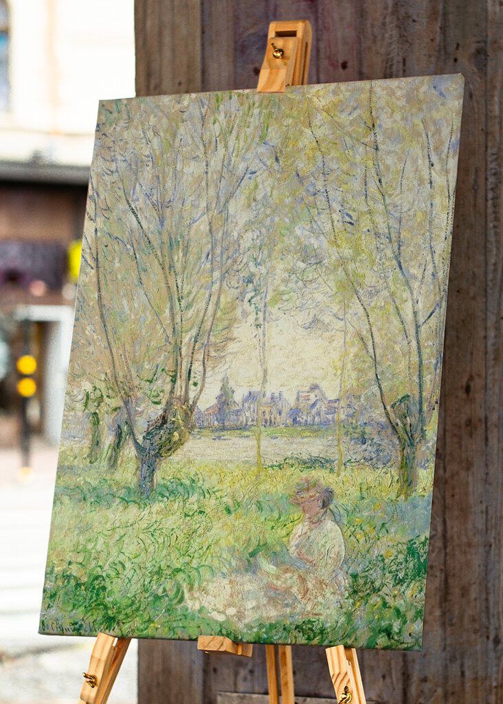 Woman Seated Under the Willows