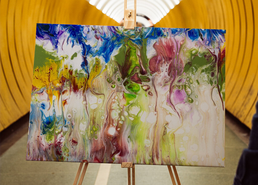 Flowing Energy of Spring