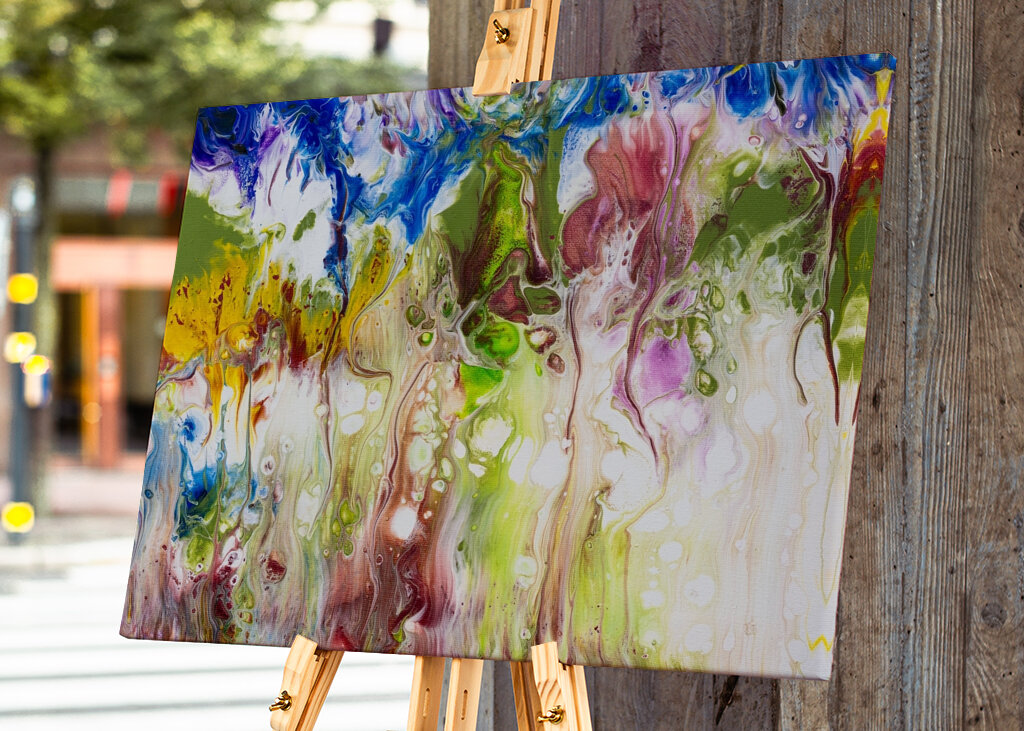 Flowing Energy of Spring