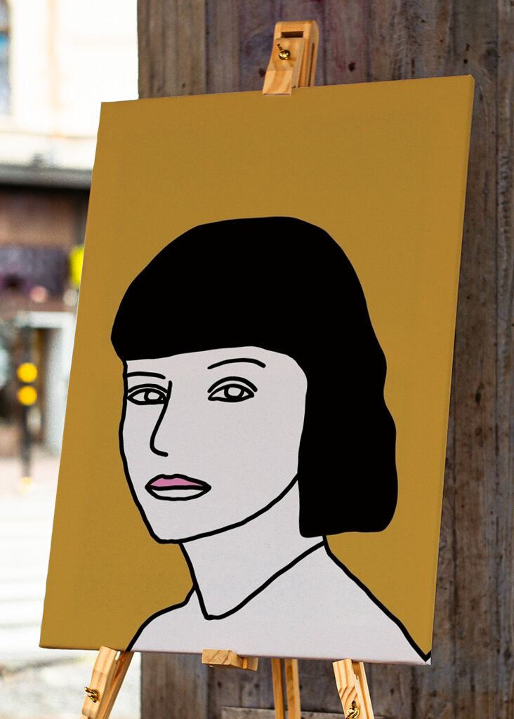 Linee audaci, sguardo tranquillo