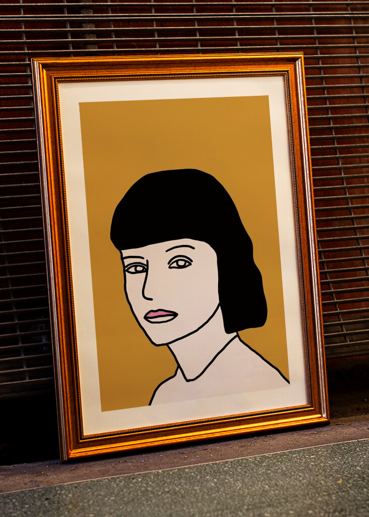 Linee audaci, sguardo tranquillo