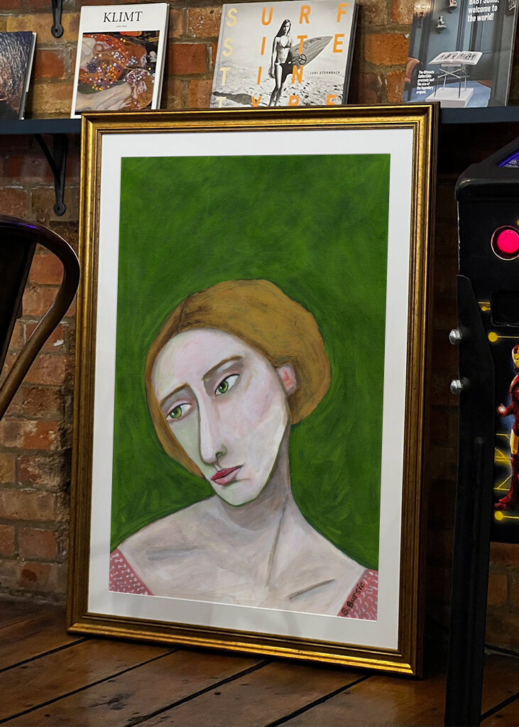 Melancholischer Blick