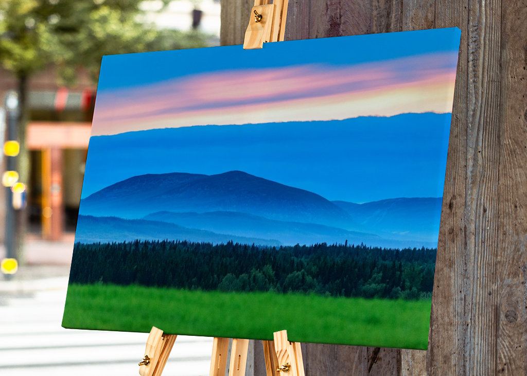 Oviksfjällen w kolorach Jämtland