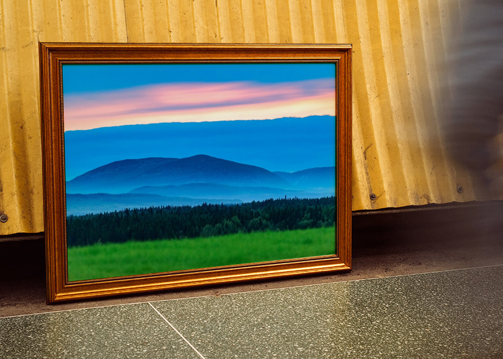 Oviksfjällen w kolorach Jämtland