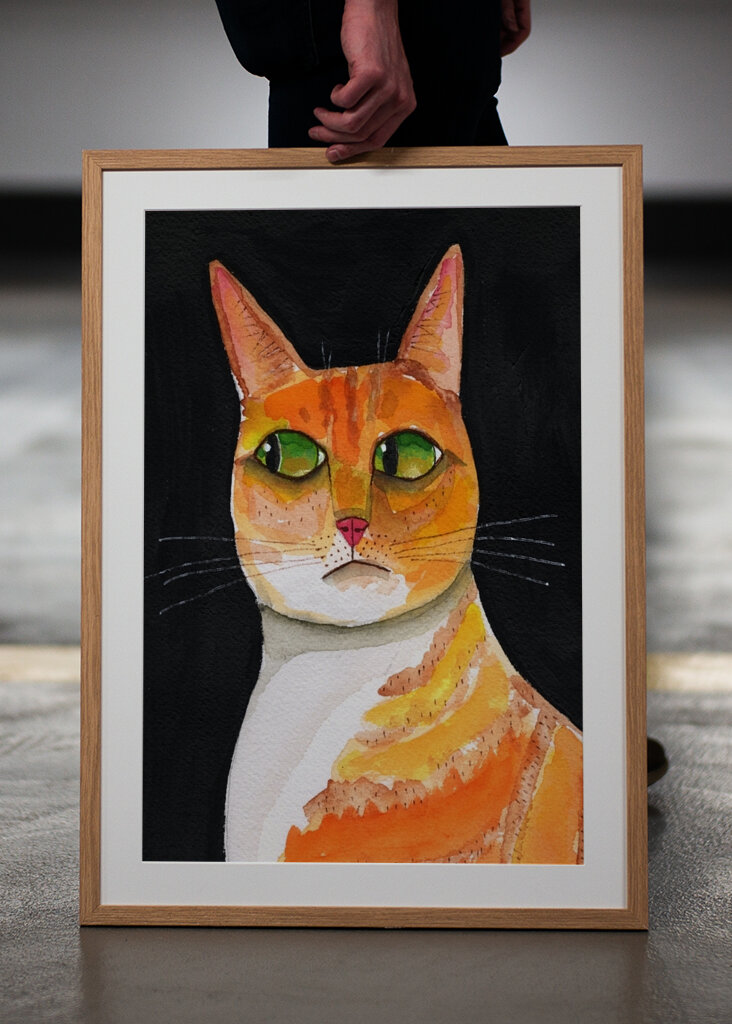 Majesteit met bakkebaarden