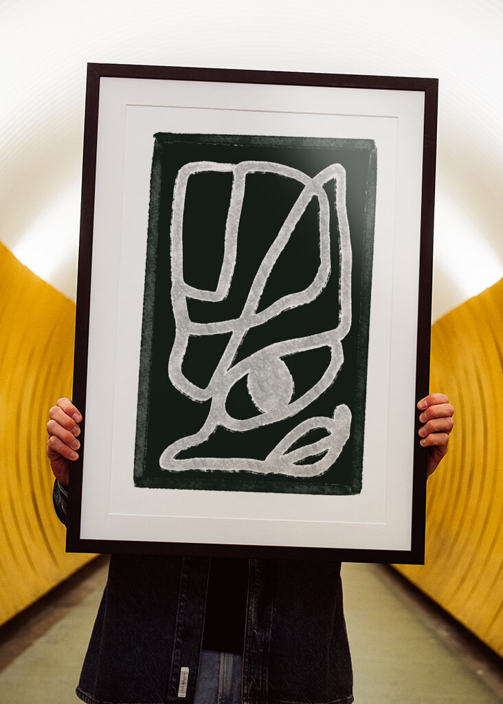 Kreidelinie Flüstern