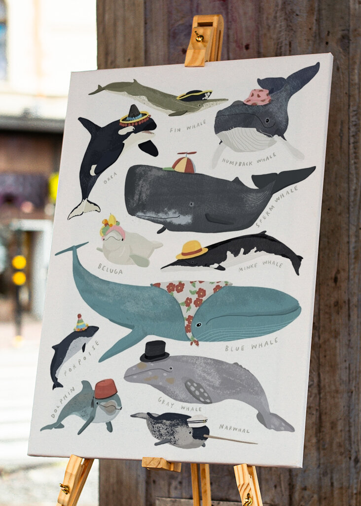 Valar i hattar parad