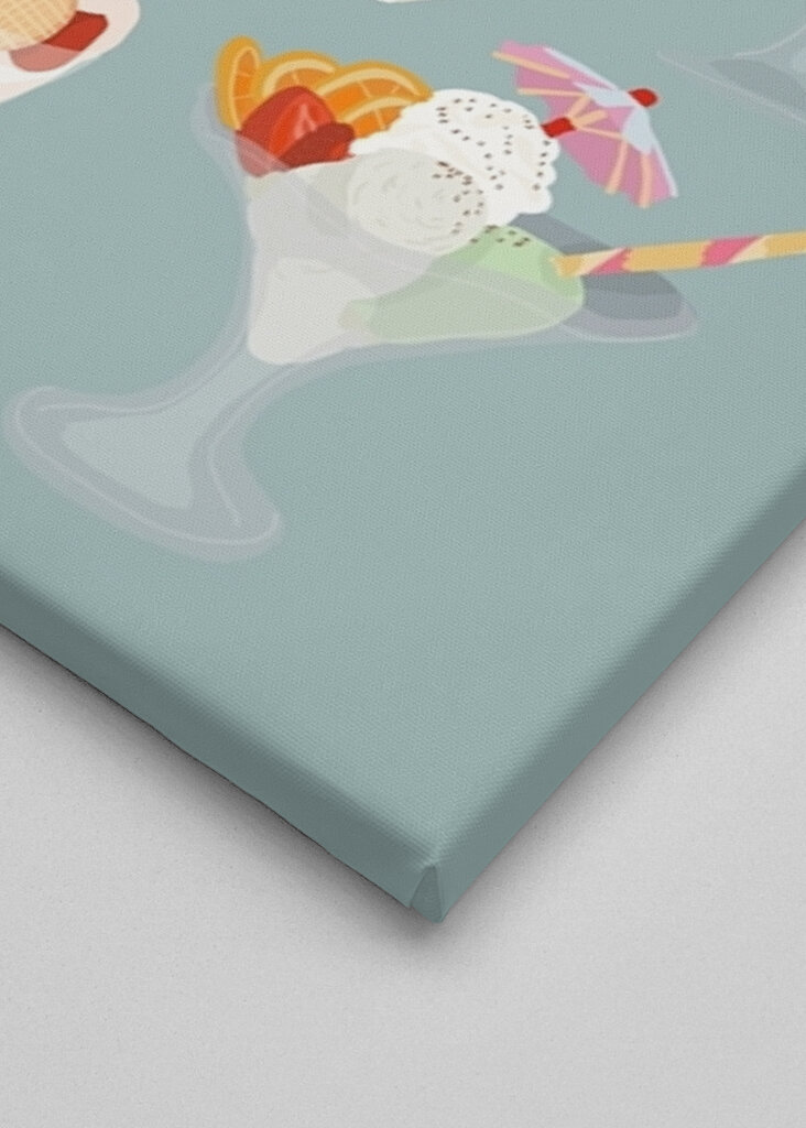 Süße Eisbecher-Träume