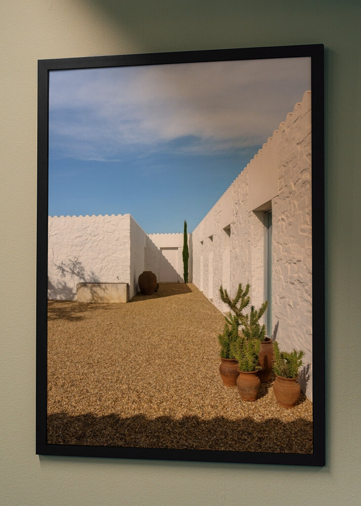 Sunlit Courtyard Tranquil